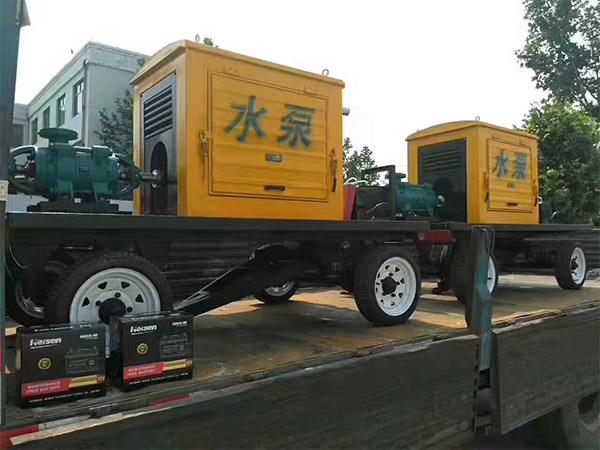 備用消防用多級(jí)離心泵機(jī)組