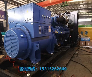 10kv電壓1500kw玉柴高壓發(fā)電機(jī)組 YC12VC2510-D31